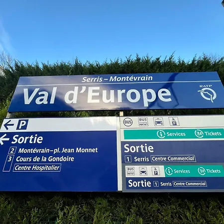 Eureka-disneyland Paris & Val D'europe Parking Gratuit Wifi Rer A 谢西